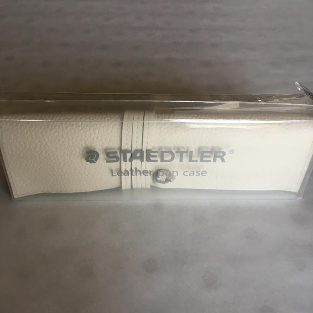 STAEDTLER ステッドラー レザーペンケース ホワイト 900LC-WH