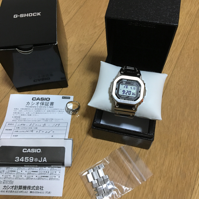 G-SHOCK(ジーショック)の美品 GSHOCK GMW B5000D 1JF フルメタル 保証付 大人気 メンズの時計(腕時計(デジタル))の商品写真