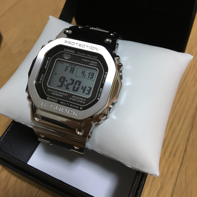 G-SHOCK(ジーショック)の美品 GSHOCK GMW B5000D 1JF フルメタル 保証付 大人気 メンズの時計(腕時計(デジタル))の商品写真