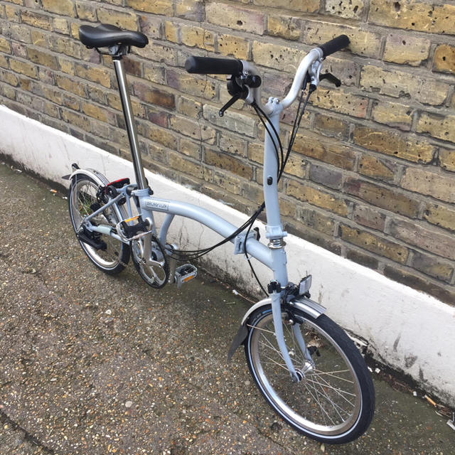 BROMPTON - 2018ブロンプトンM6Lグレー 美品です。Brompton 廃盤 BROMPTON - 2018ブロンプトンM6Lグレー 美品です。Brompton 廃盤