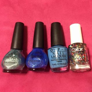 オーピーアイ(OPI)のOPIネイルマニキュア新品計4点格安♡(マニキュア)