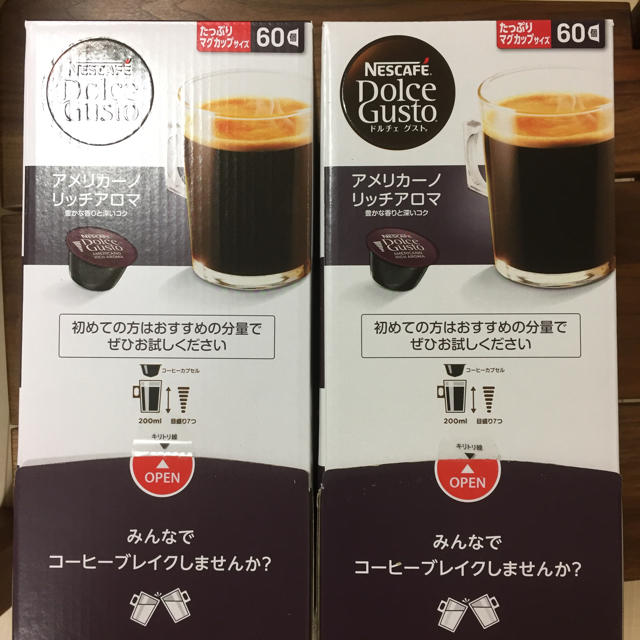 Nestle(ネスレ)のネスカフェ ドルチェグスト カプセル 食品/飲料/酒の飲料(コーヒー)の商品写真