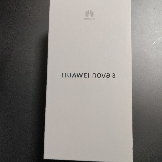 新品末使用 送料無料 HUAWEI Nova3 IrisPurple