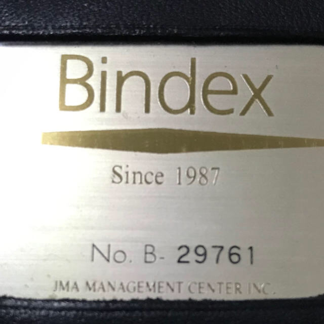 Bindex A5牛革手帳カバー メンズのファッション小物(手帳)の商品写真