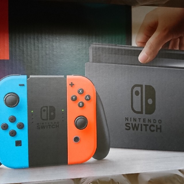 Nintendo Switch - ニンテンドースイッチネオンカラーの通販 by ☆sehnmn☆'s shop｜ニンテンドースイッチならラクマ