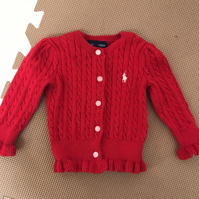 Ralph Lauren(ラルフローレン)の☆ラルフローレンカーディガン9M☆ キッズ/ベビー/マタニティのベビー服(~85cm)(カーディガン/ボレロ)の商品写真