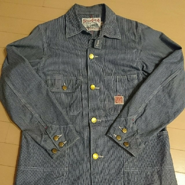 Sugar Cane - シュガーケーン ピンストライプ カバーオールの Sugar Cane - シュガーケーン ピンストライプ カバーオールの
