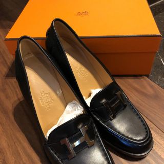 エルメス(Hermes)の9/10まで　HERMES エルメス ローファー  パンプス  未使用(ローファー/革靴)