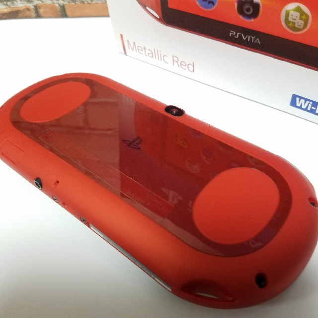 PSVITA pch-2000 Metalic Red 送料無料 2