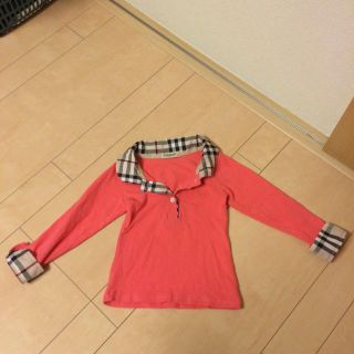 バーバリー(BURBERRY)のBurberry襟付きシャツキッズS(Tシャツ/カットソー)