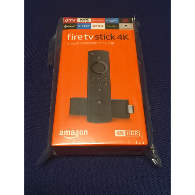 新品  fire tv stick 4k Alexa対応