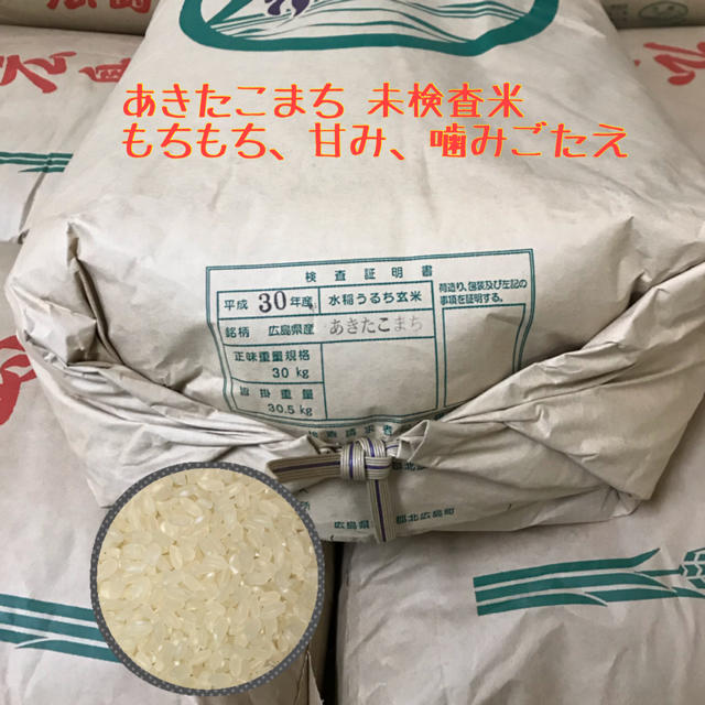 25kg　30年　あきたこまち　白米-