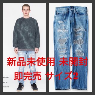 ダブルタップス(W)taps)の本物 descendant DIN-4 ダメージ JEANSデニム ジーンズ

(デニム/ジーンズ)