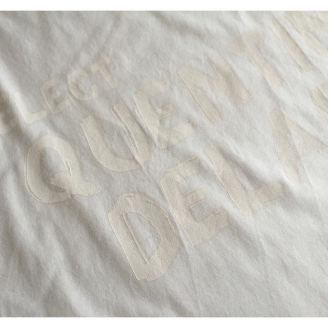 A.P.C(アーペーセー)のA.P.C. ホワイト×ホワイト・Lサイズ アーペーセー メンズのトップス(Tシャツ/カットソー(半袖/袖なし))の商品写真