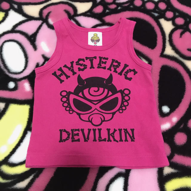 HYSTERIC MINI(ヒステリックミニ)のHYSTERIC MINI デビルキン タンクトップ キッズ/ベビー/マタニティのベビー服(~85cm)(タンクトップ/キャミソール)の商品写真