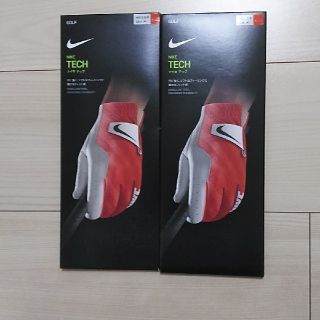 ナイキ(NIKE)のナイキ　ゴルフグローブ　23cm　新品２パック(その他)