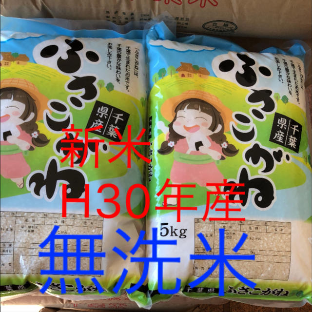 ふさこがね 無洗米 10kg 海月姫様専用 食品/飲料/酒の食品(米/穀物)の商品写真