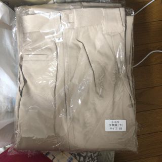 新品✨作業服 パンツ ウエスト88cm(ワークパンツ/カーゴパンツ)