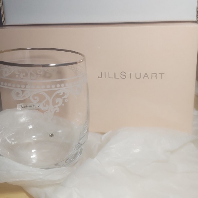 JILLSTUART(ジルスチュアート)の【JILLSTUART】ペアグラス クリスタル付き made in Japan インテリア/住まい/日用品のキッチン/食器(グラス/カップ)の商品写真