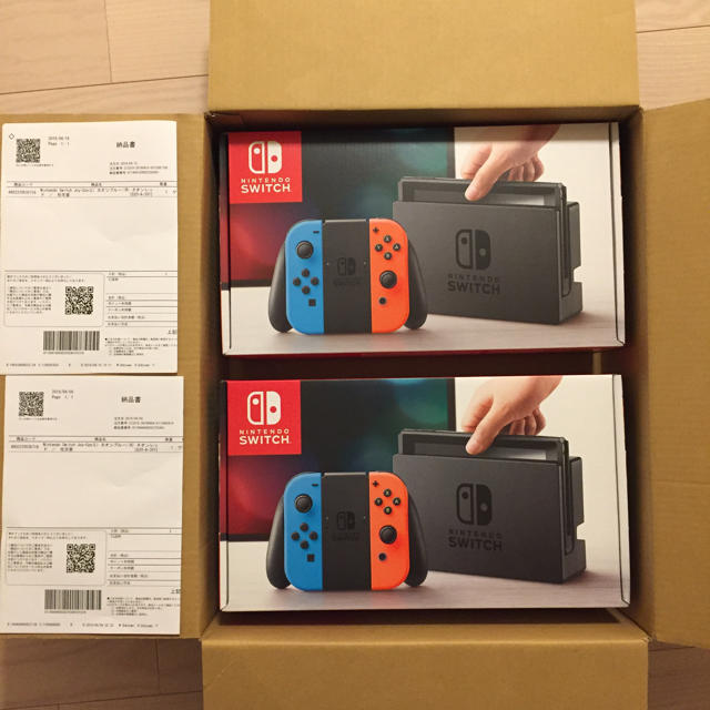 Nintendo Switch ネオン 2台