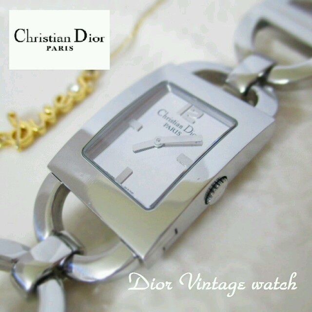 話題の行列 美品 レディース 時計 ディオール Dior Christian マリス ダイヤ 腕時計(アナログ)