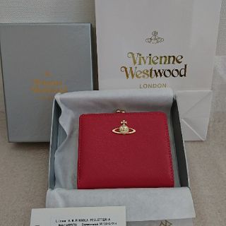 ヴィヴィアンウエストウッド(Vivienne Westwood)の人気 ヴィヴィアンウエストウッド がま口 財布 正規品 新品 二つ折り財布(財布)