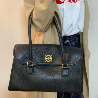 ロエベ(LOEWE)の【値下げお買い得】ロエベ クラップトートバック ブラック(トートバッグ)