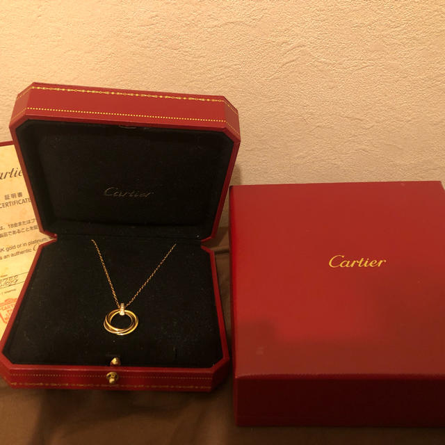 買得 Cartier - 定価34万 ネックレス トリニティ カルティエ