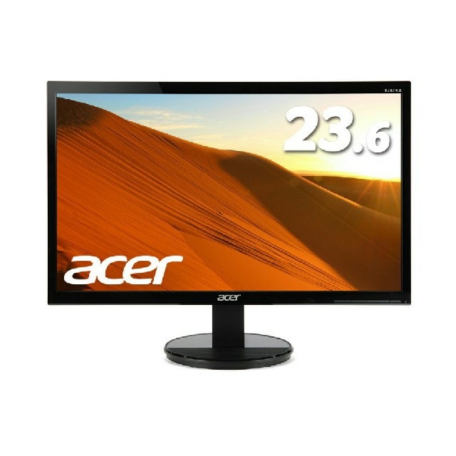 Acer(エイサー)のacer 23.6インチモニター スマホ/家電/カメラのPC/タブレット(ディスプレイ)の商品写真