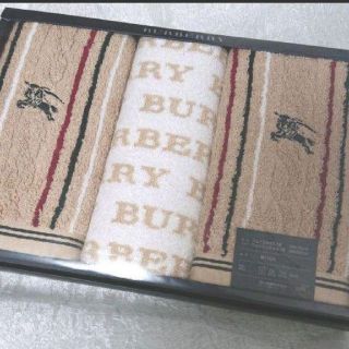 バーバリー(BURBERRY)のバーバリー♥️フェイスタオル♥️ウォッシュタオル♥️セット♥️(タオル/バス用品)