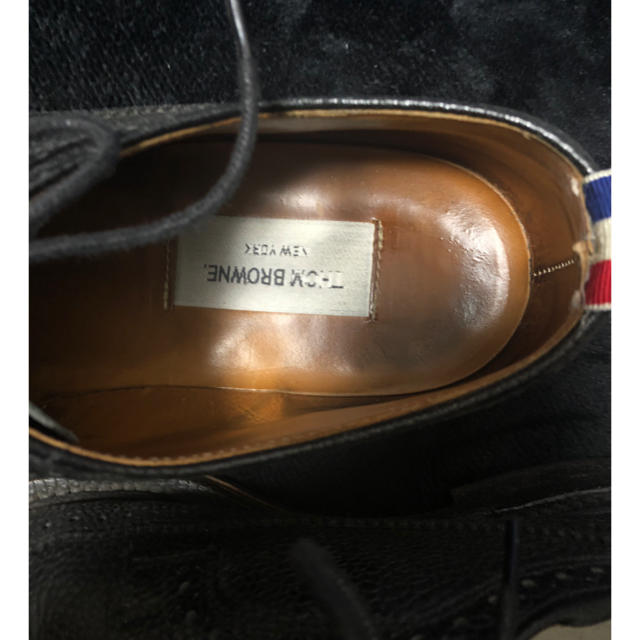 THOM BROWNE(トムブラウン)のトムブラウン ウィングチップ 26.5〜27cm メンズの靴/シューズ(ドレス/ビジネス)の商品写真