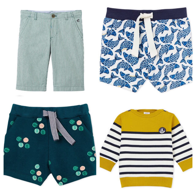 PETIT BATEAU(プチバトー)の★★cocona様専用 キッズ/ベビー/マタニティのキッズ服男の子用(90cm~)(パンツ/スパッツ)の商品写真