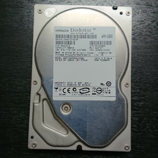 ヒタチ(日立)のHDD 500GB(PCパーツ)