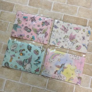 ハンドメイド♡ダブルガーゼ♡子供マスク♡ゆめかわ♡2枚set♡(外出用品)