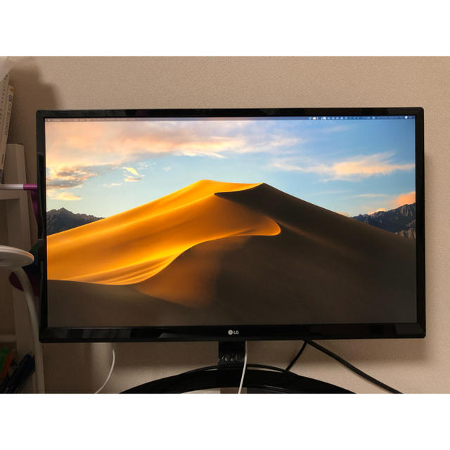 LG Electronics(エルジーエレクトロニクス)の【60Hz HDMI USB-Cケーブル送付】LG 24UD58-B 4K スマホ/家電/カメラのPC/タブレット(ディスプレイ)の商品写真