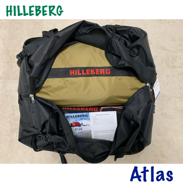 HILLEBERG - 【新品】HILLEBERG Atlas ヒルバーグ アトラス サンドカラー 本体