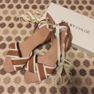 SEE BY CHLOE(レースアップ ・ サンダル)のフリマアイテム一覧 SEE BY CHLOE(レースアップ ・ サンダル)のフリマアイテム一覧