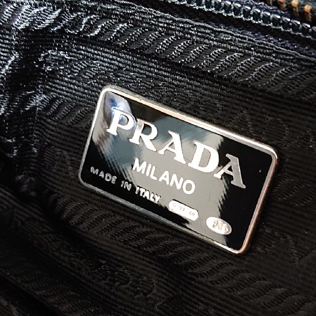 限定特価 PRADA プラダ スエード系 チェーン ショルダー バッグ 925