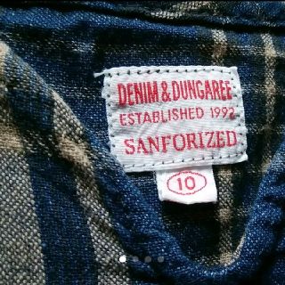 デニムダンガリー(DENIM DUNGAREE)のDENIM＆DUNGAREE　ワンピース140cm(ワンピース)