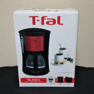 ティファール(T-fal)の【専用ページ】T-fal★コーヒーメーカー スビト メタリックルビーレッド(コーヒーメーカー)