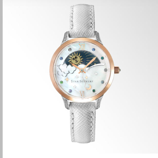 STAR JEWELRY(スタージュエリー)のWHITE DAY&NIGHT starjewelry 限定商品 レディースのファッション小物(腕時計)の商品写真