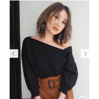 ムルーア(MURUA)の新品 イレギュラーネックプルオーバー(カットソー(長袖/七分))