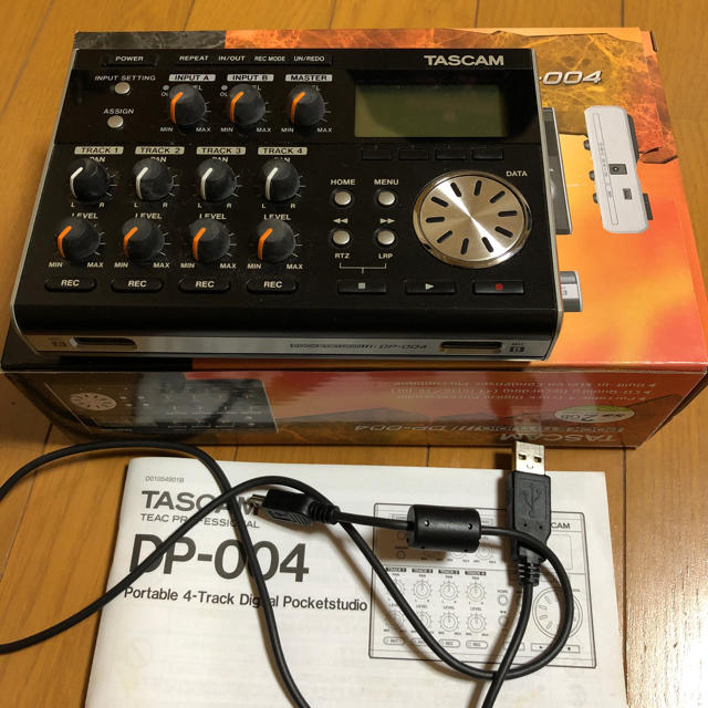 TASCAM DP-004 デジタルポケットスタジオ 楽器のレコーディング/PA機器(MTR)の商品写真