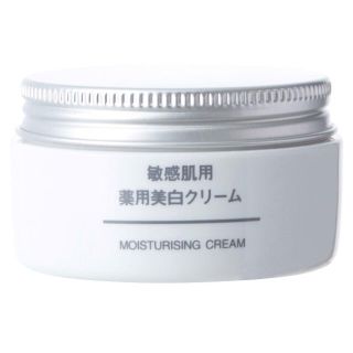 ムジルシリョウヒン(MUJI (無印良品))の★MUJI 無印良品 『薬用 美白クリーム』 天然水 無香料 無着色(フェイスクリーム)