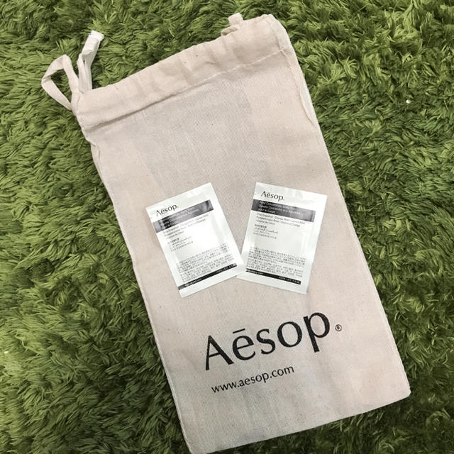 Aesop(イソップ)のAesopショッパー巾着袋+サンプルセット レディースのバッグ(ショップ袋)の商品写真
