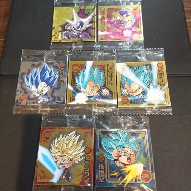 ドラゴンボール(ドラゴンボール)のリッキー様専用です(^.^)ドラゴンボール
シールウエハース ７点 エンタメ/ホビーの声優グッズ(ステッカー（シール）)の商品写真