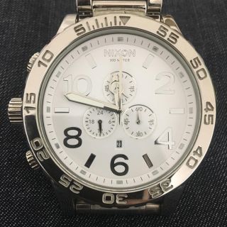 ニクソン(NIXON)のnixon THE 51-30 CHRONO HIGH POLISH/WHITE(腕時計(アナログ))