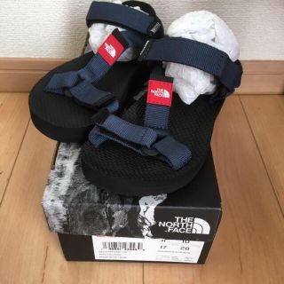 ザノースフェイス(THE NORTH FACE)の未使用 ノースフェイス サンダル 17cm キッズ(サンダル)