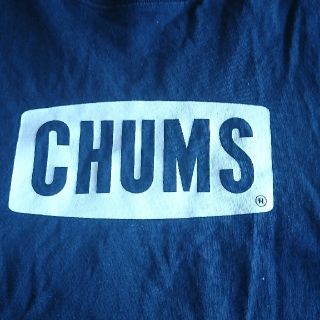 チャムス(CHUMS)のCHUMSカットソー紺色(カットソー(半袖/袖なし))