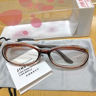 ジンズ(JINS)のJINS 花粉メガネ《新品、未使用》お値下げ(サングラス/メガネ)